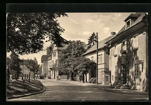 AK Vacha /Rhön, Partie in der Bahnhofstrasse