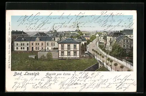 AK Bad Lausigk, Ansicht von Osten