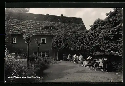 AK Pirna, Gasthaus Zwieselmühle