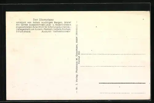 AK Helminghausen /Diemelsee, Gesamtansicht mit Viadukt aus der Vogelschau