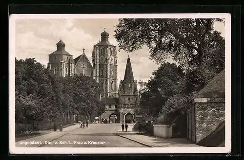 AK Ingolstadt, Dom z. Sch. L. Frau und Kreuztor