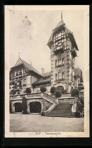 AK Hof, Restaurant auf dem Theresienstein