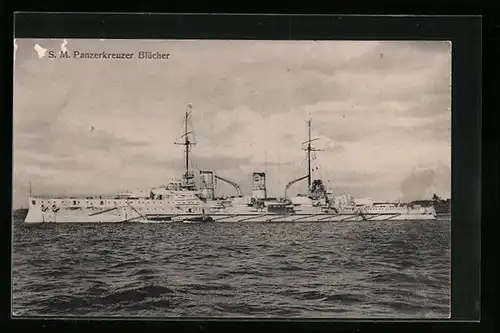 AK SM Panzerkreuzer Blücher