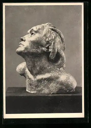 AK Gottsucher, Plastik von Erich Sperling