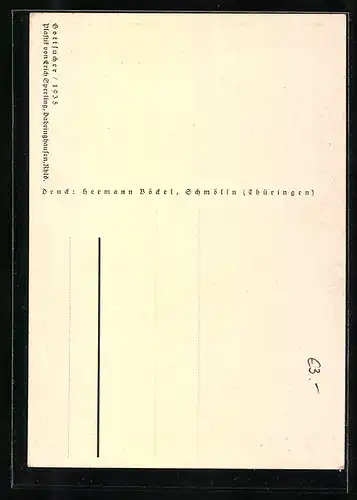 AK Gottsucher, Plastik von Erich Sperling
