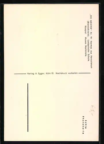 AK Hermes aus Herculaneum