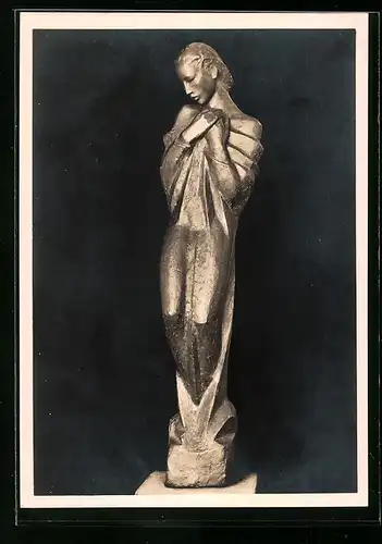 AK Adagio, Bronze-Statue von Georg Kolbe