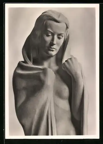 AK Hans Haffenrichter: Eurydike, Plastik