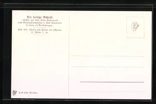 AK Moses und Aaron vor Pharao