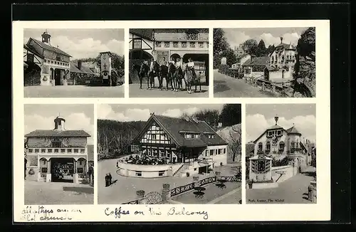 AK Königstein i. Ts., Hofgut Rettershof, Café zum fröhlichen Landmann