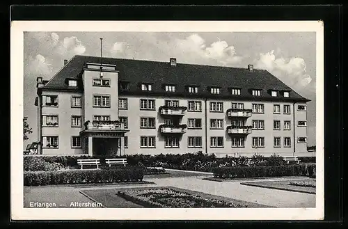 AK Erlangen, Ansicht des Altenheims