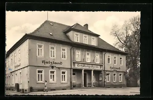 AK Bad Klosterlausnitz i. Thür., Erholungsheim Holzland