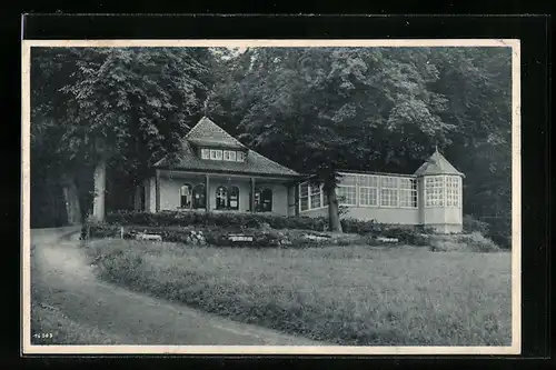 AK Neuhof bei Hildesheim, Waldrestaurant und Cafe Klingenberg von H. Ranke