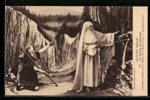 AK Sainte Odile, La Source miraculeuse