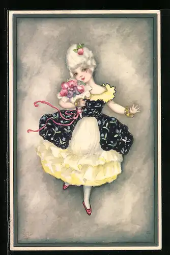 Künstler-AK Hannes Petersen: Der Rosenkavalier