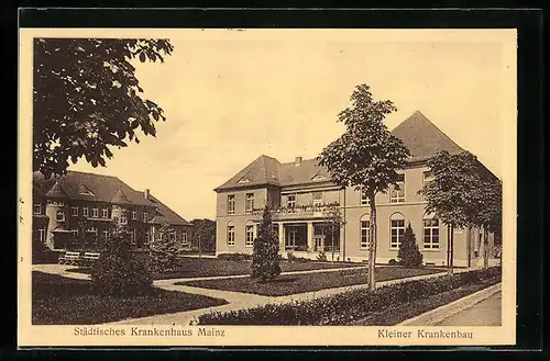 AK Mainz, Städtisches Krankenhaus - Kleiner Krankenbau