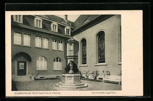 AK Mainz, Allgemeines Krankenhaus, Schwesterngarten