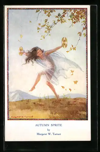 Künstler-AK Margaret W. Tarrant: Autumn Sprite