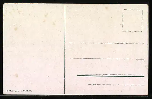 Künstler-AK Bruno Bürger & Ottillie Nr. 8151: Gut heil!, Turner mit Hantel, Wandernder Turner