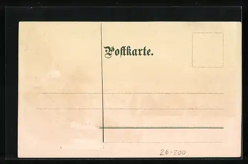 Künstler-AK Otto Strützel: Berchtesgaden, Blick in den Ort