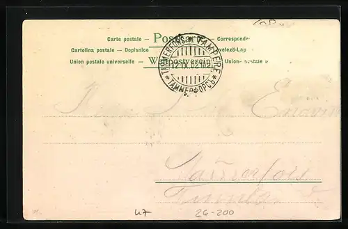 Künstler-AK Otto Strützel: Brand, Gesamtansicht mit Scesaplana