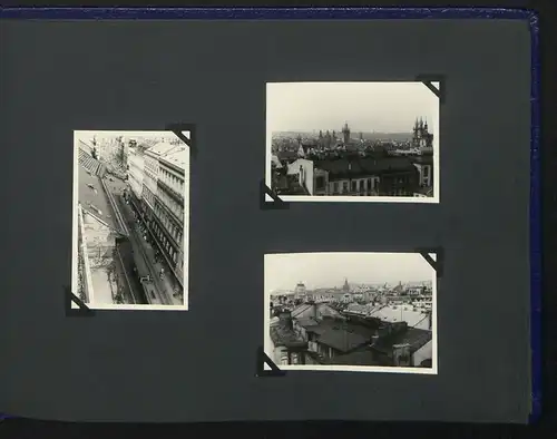 Fotoalbum mit 132 Fotografien, Deutscher Praktikant in der Tschechoslowakei CSSR 1960, Ostrava, Prag