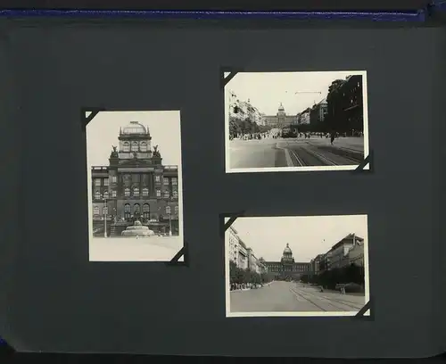 Fotoalbum mit 132 Fotografien, Deutscher Praktikant in der Tschechoslowakei CSSR 1960, Ostrava, Prag