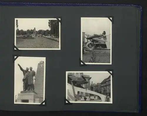 Fotoalbum mit 132 Fotografien, Deutscher Praktikant in der Tschechoslowakei CSSR 1960, Ostrava, Prag