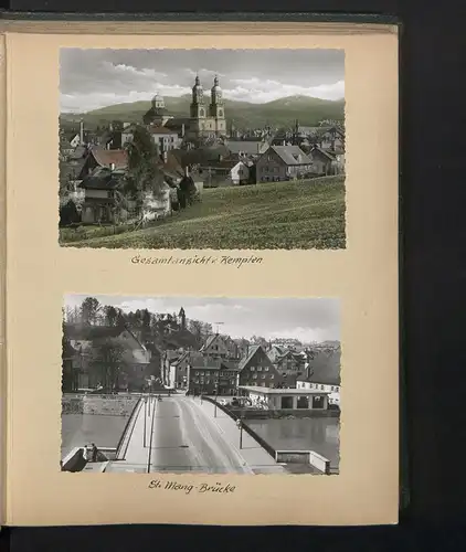 Fotoalbum 138 Fotografien, Ansicht Immenstadt, Privates Reisealbum Allgäu, Kempten, Füssen, Oberstdorf, Würzburg, Coburg