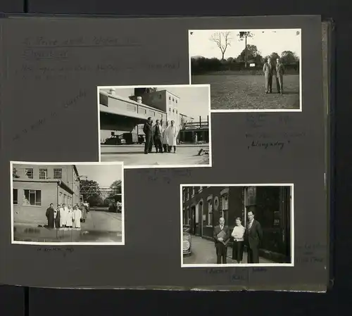 Fotoalbum mit 199 Fotografien, Ansicht Fehmarn, Familie Hess auf Reise mit VW Käfer nach der Ostsee, 1959