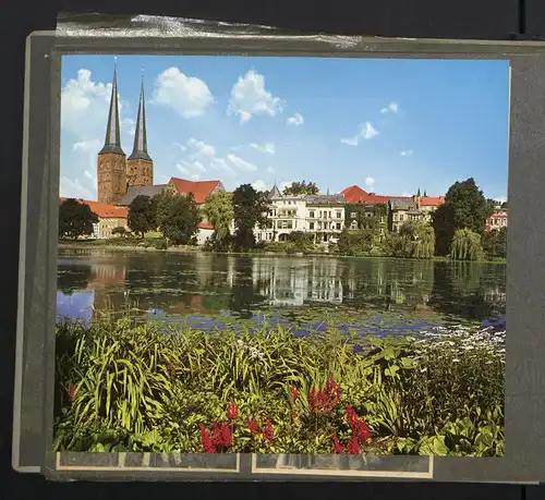 Fotoalbum mit 199 Fotografien, Ansicht Fehmarn, Familie Hess auf Reise mit VW Käfer nach der Ostsee, 1959