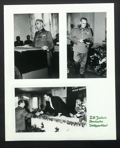 Foto Prachtmappe mit 42 Fotografien, Ansicht Berlin, zur Erinnerung an den Dienst in der Deutschen Volkspolizei 1974 DDR