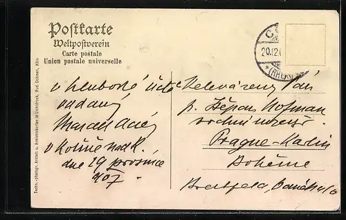 AK Köln a. Rh., Dom und Hotel Kölner Hof