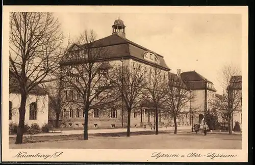 AK Naumburg /Saale, Lyzeum u. Ober-Lyzeum