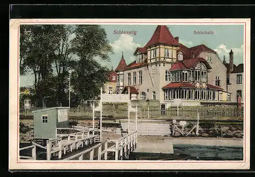 AK Schleswig, Blick zur Schlei-Halle