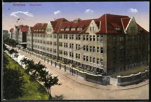 AK Grimma, Blick auf die Kaserne