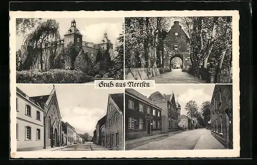 AK Neersen, Ortsansichten, Strassenpartien