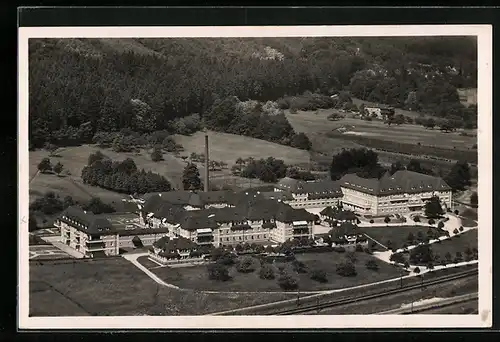 AK Heidelberg-Schlierbach, Orthopädische Anstalt der Universität, Luftbild