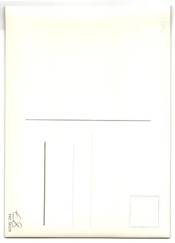 3D-AK Segelschiff mit Möwen