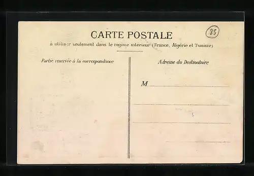 AK Son Chapeau, Hut mit Rosen & Federn