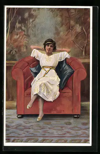 Künstler-AK sign. E. Manstedt: Süsse Früchte