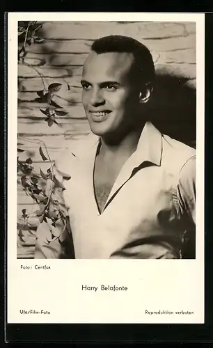 AK Musiker Harry Belafonte in einer Filmszene