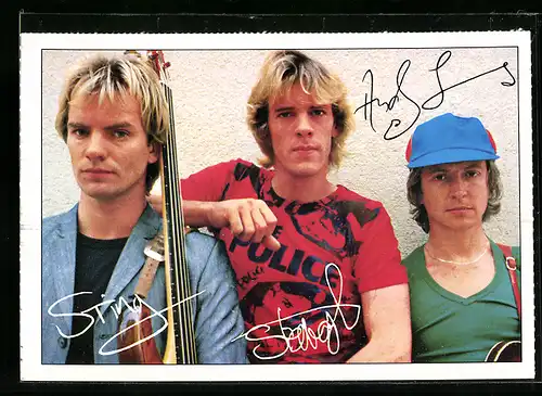 AK Musiker der Band Police