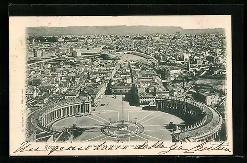 AK Roma, Panorama dalla Cupola di S. Pietro