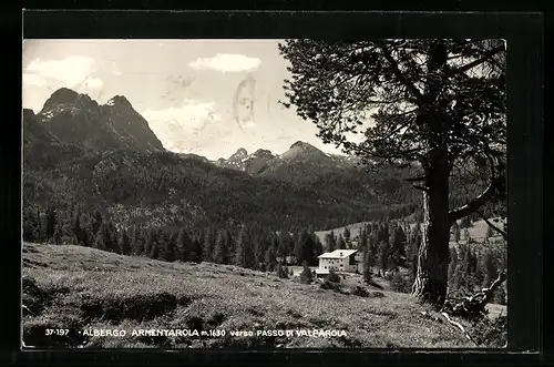 AK San Cassiano, Passo di Valparola verso Albergo Armentarola