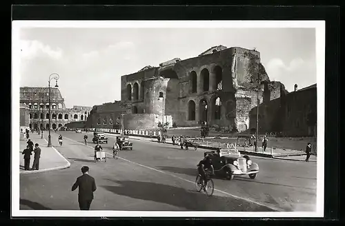 AK Roma, Via dell`Imperio e Colosseo