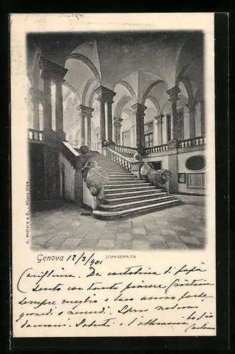 AK Genova, L`Universita