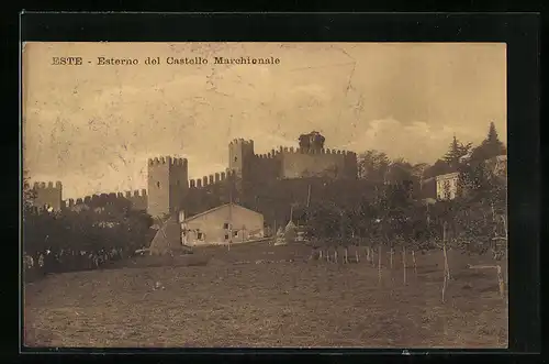 AK Este, Esterno del Castello Marchionale