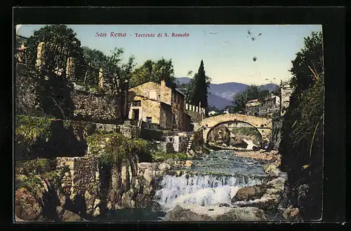 AK San Remo, Torrente di S. Romolo