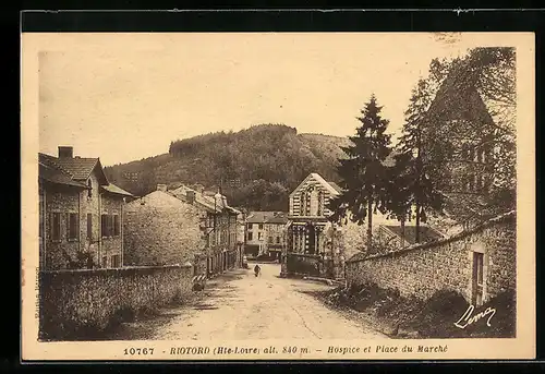AK Riotord, Hospice et Place du Marche